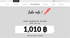 Desktop Screenshot of dapper.com